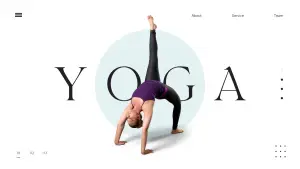 website design yoga